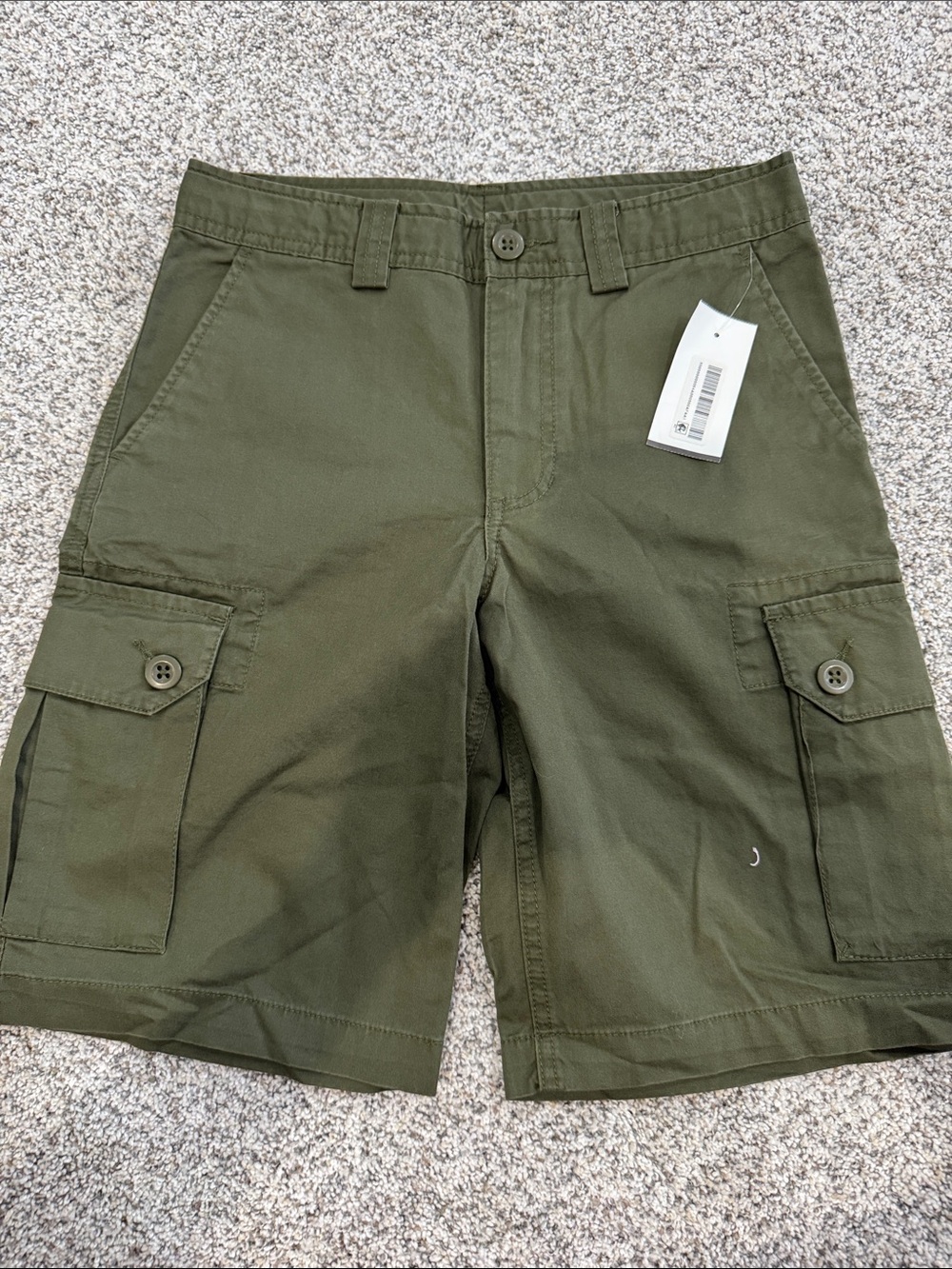 Polo by Ralph Lauren Olive Green Cargo Shorts for Kids
